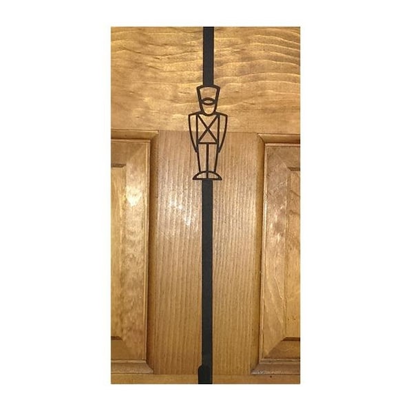 Village Wrought Iron WRE-B-260 Toy Soldier Wreath Hanger WRE-B-260 - main